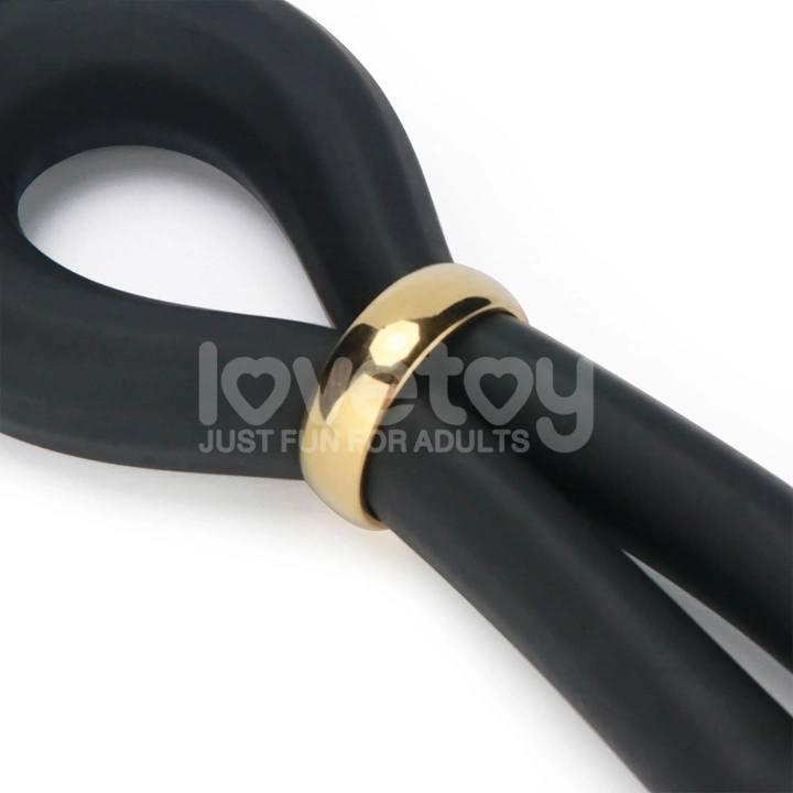 Pierścień silikonowy AnyFit Pro – regulowany, podwójna pętla, medyczny silikon, 18 cm