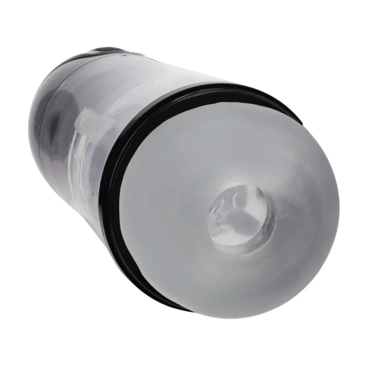 Masturbator - SonicPull - Wibracje i Ssanie, Gun Metal, 25cm długości