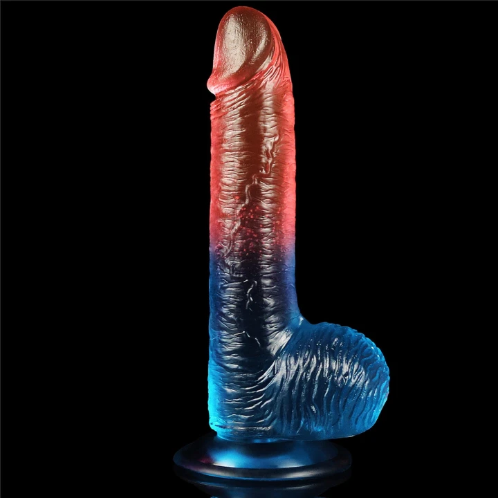 Dildo realistyczne Dazzle, 19 cm długości, materiał TPE, z przyssawką