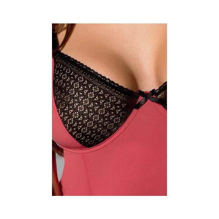 Koszulka nocna CASMIR - mikrofibra, regulowane ramiączka, XXL/XXXL