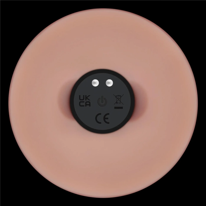 Dildo Sliding Skin Pro II – 10 trybów wibracji, silikon medyczny, wodoodporne