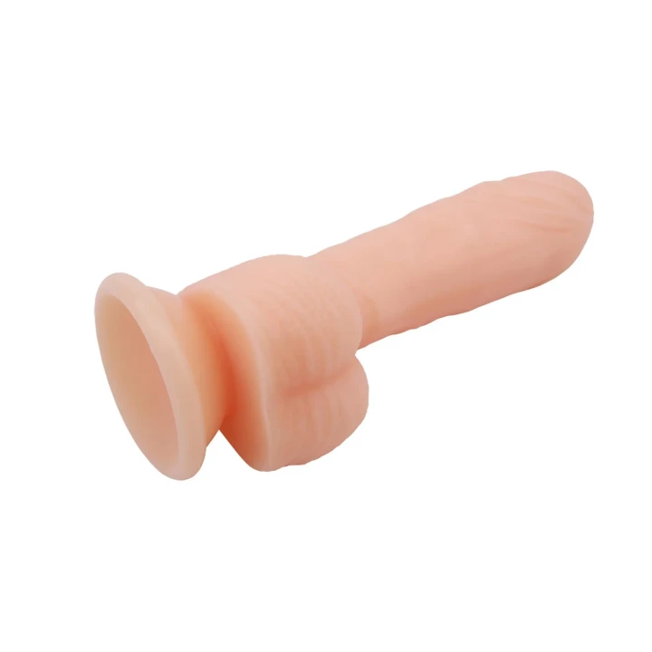 Dildo Performer-Flesh 20,5 cm, Silikon Płynny, Antybakteryjna Powierzchnia, Przyssawka