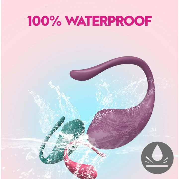 Wibrator jajeczny App Love Egg, 9 trybów wibracji, sterowanie Bluetooth