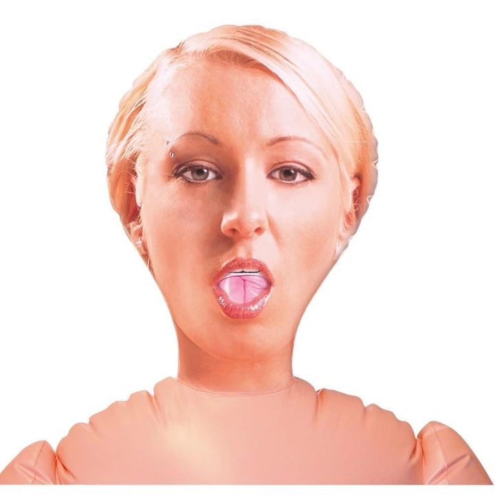 Lalka miłości naturalnej wielkości Mandy, PVC, długość 155 cm, otwory miłosne