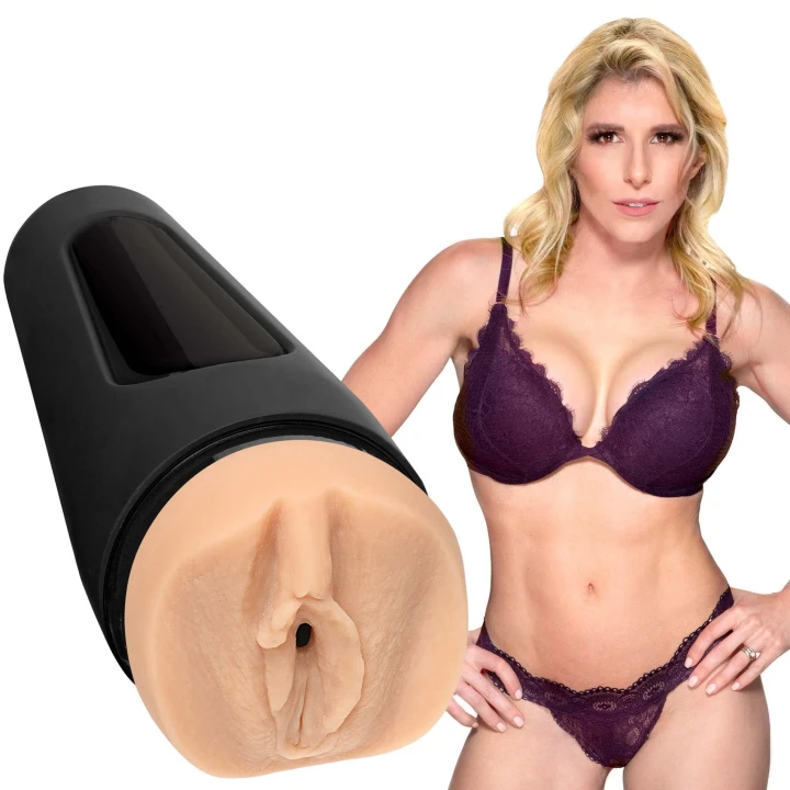 Masturbator ULTRASKYN Cory Chase - teksturowane wnętrze, regulacja intensywności