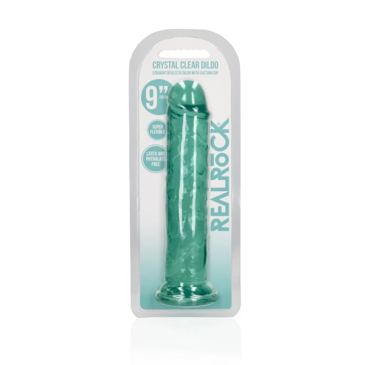 Dildo REALROCK Crystal Clear 9