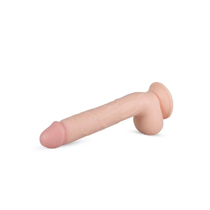 Dildo Elvin XL - Realistyczny, Wodoodporny, Duża Przyssawka, 27.5 cm
