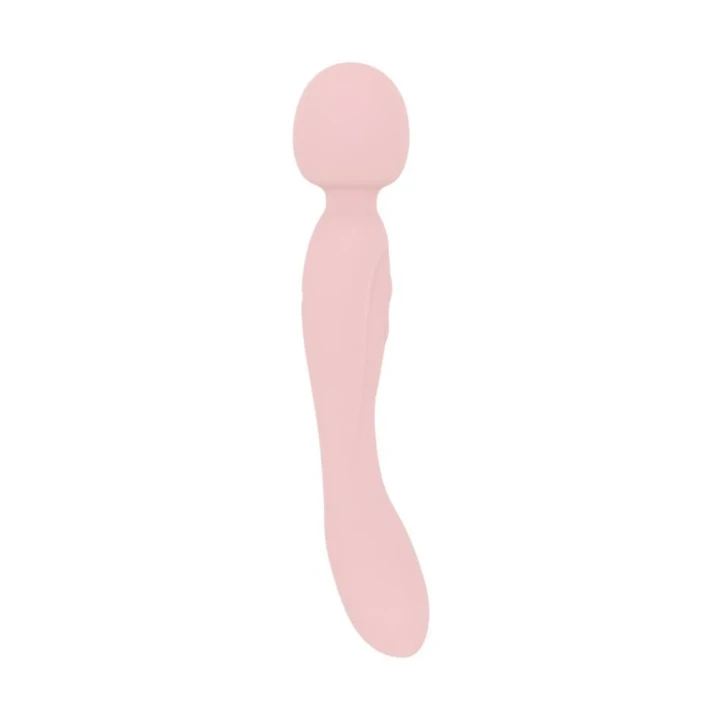 Wibrator typu wand Simi - 24,4 cm, 10 trybów wibracji, silikon medyczny, różowy