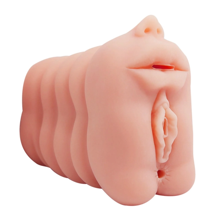 Tunel miłości BAILE - PASJA KOBIETY, 3 niezależne otwory, miękkie wypustki