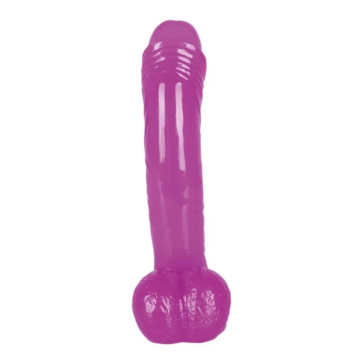 Dildo Jolly Buttcock - PVC, 3-3,5 cm średnica, 19 cm długości, realistyczne detale