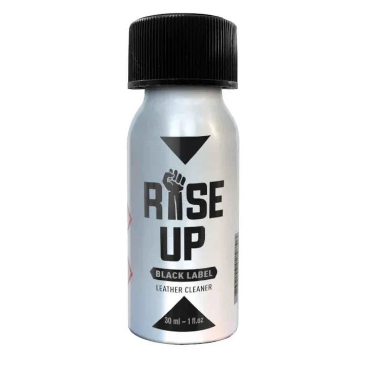 Środek do czyszczenia skóry - Rise Up Black Label, 30ml, szybkie działanie, przenośny