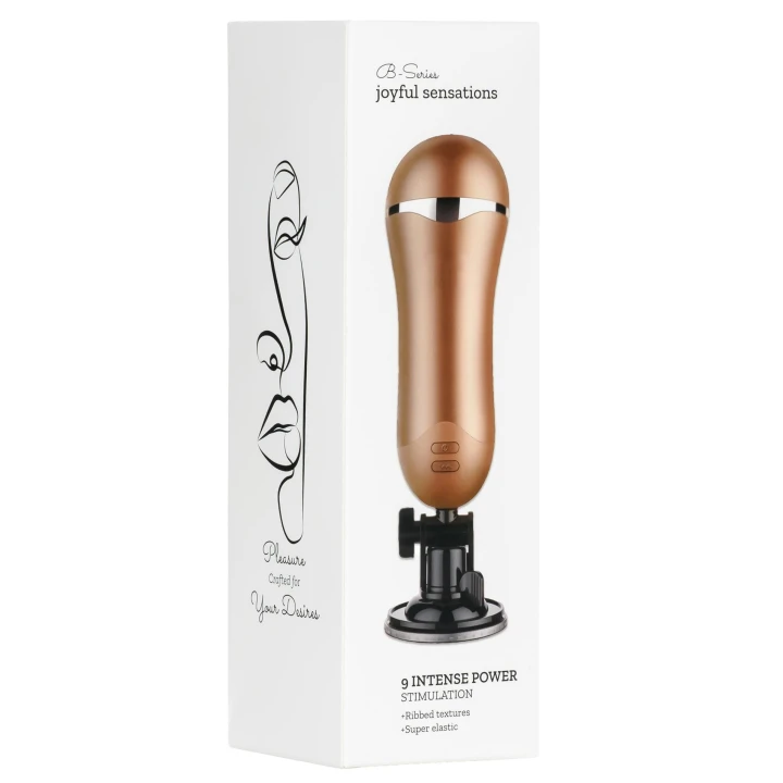 Masturbator – Vagina Delight, 9 funkcji wibracji, 27,5 cm, TPE/ABS