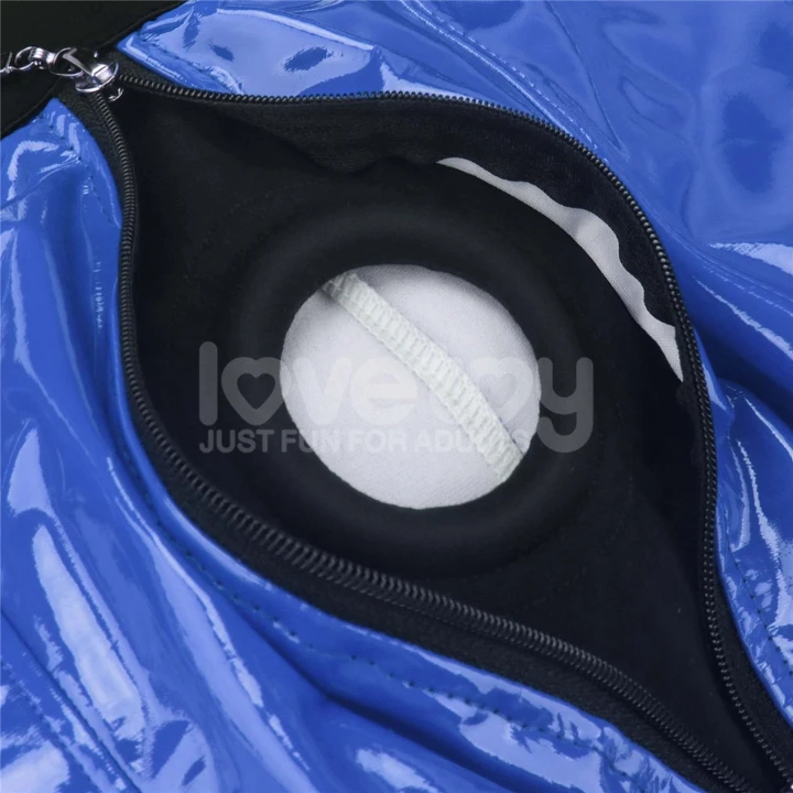 Szorty strap-on Chic, 32-35 cali, elastyczny silikonowy O-ring, ukryta kieszeń na wibracje