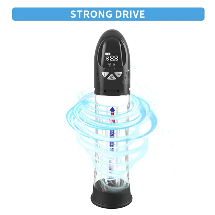 Pompka wodoodporna PASSION PUMP, automatyczna z LCD, 8 trybów działania