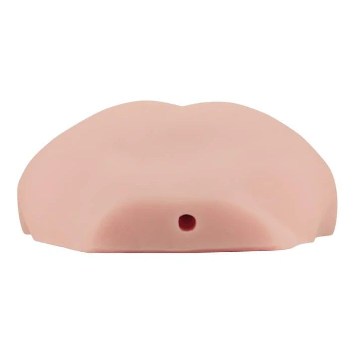 Dildo BAILE Living Body z funkcją wibracji, obrotu i podgrzewania, cielisty