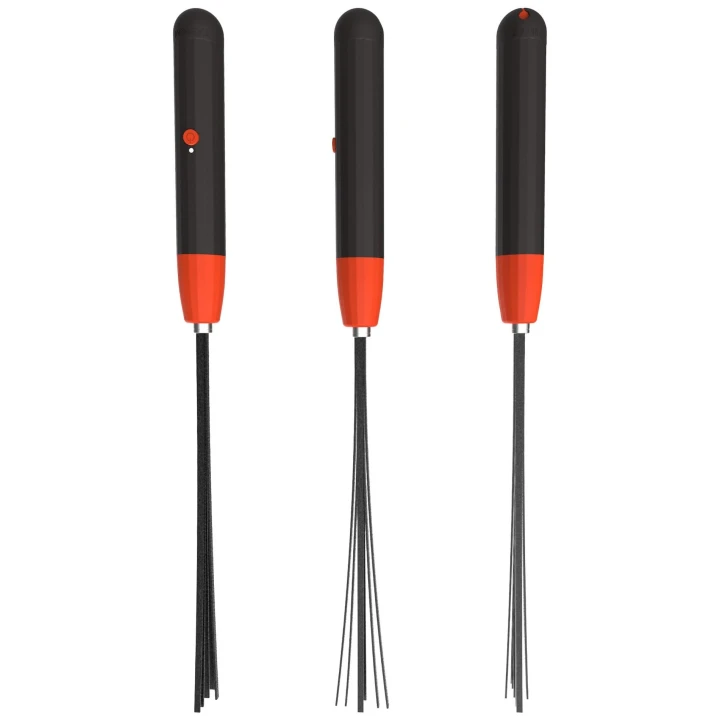 Pejcz elektrostatyczny Taboom - 8-ognowy, przewodzący silikon, 3 tryby stymulacji