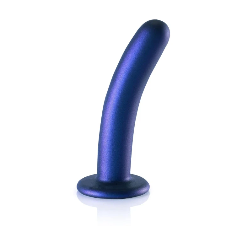 Dildo silikonowe Ouch! - 14,5 cm, ultramiękkie, zakrzywione, mocna przyssawka