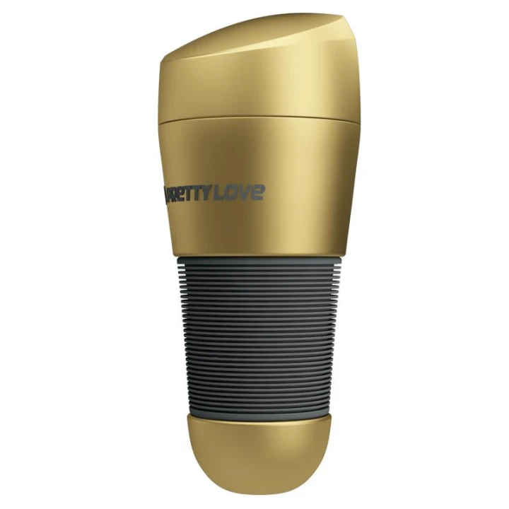 Masturbator sztuczny - Pretty Love Kitty, cyber skóra, łatwy w czyszczeniu, ergonomiczny uchwyt