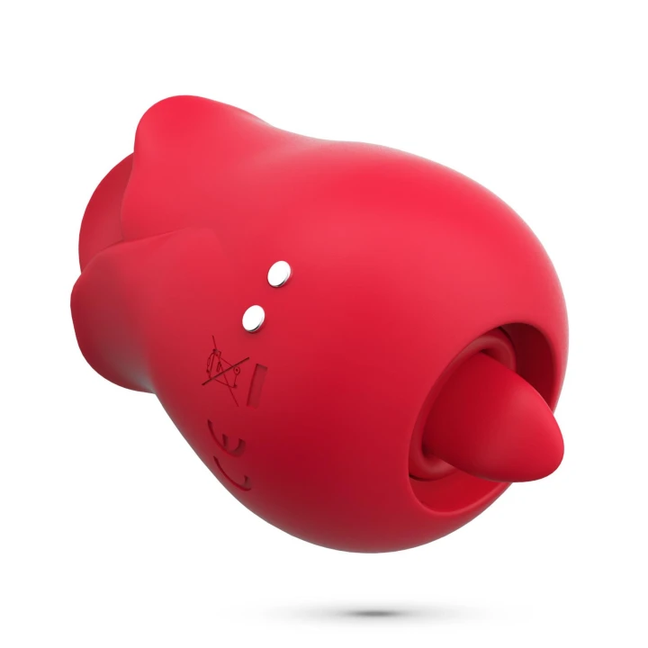 Stymulator clitoralny Crushious Rosita, 7 trybów, wodoodporny, silikonowy