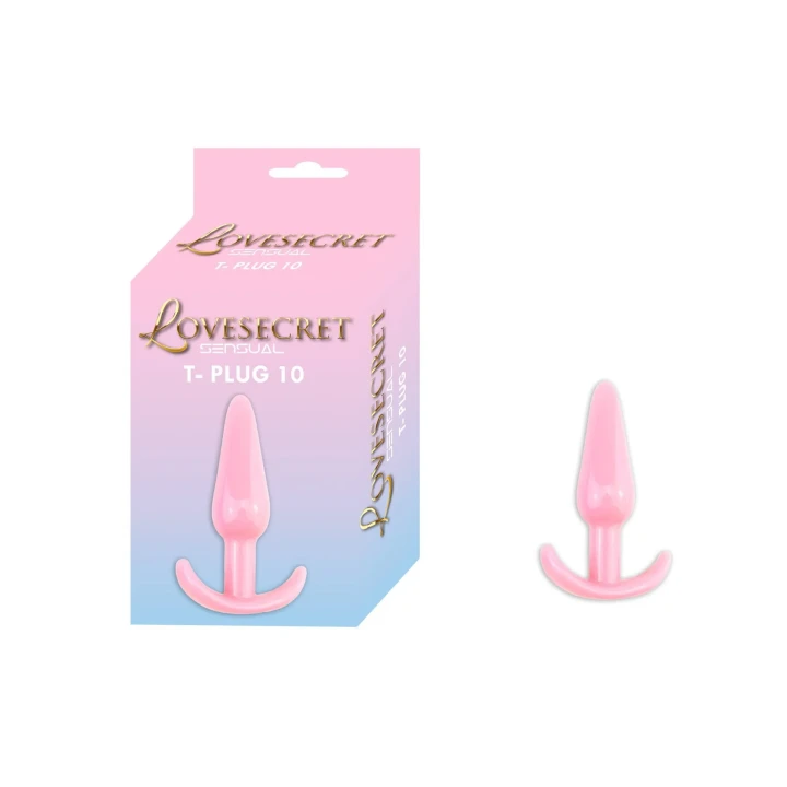 Korek analny Lovesecret Sensual LS19, TPE, 12,3 cm, różowy, dla początkujących