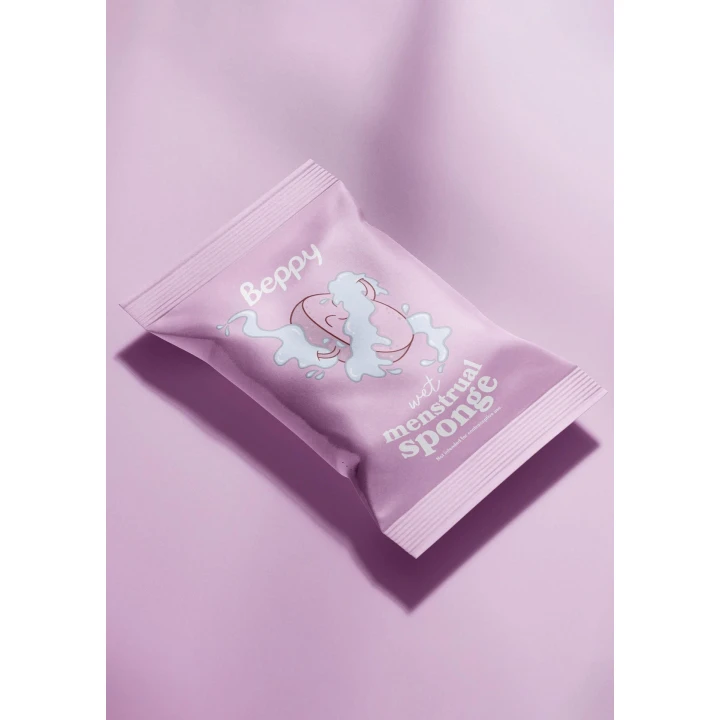 Tampon wewnętrzny Beppy Soft+Comfort, poliuretanowa gąbka, 4 sztuki
