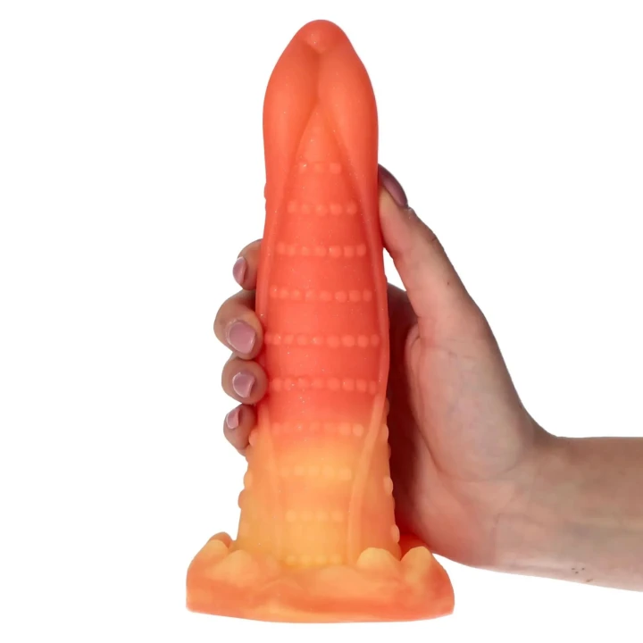 Dildo Frollo Monster, silikonowy, 23 cm długości, 5 cm średnicy