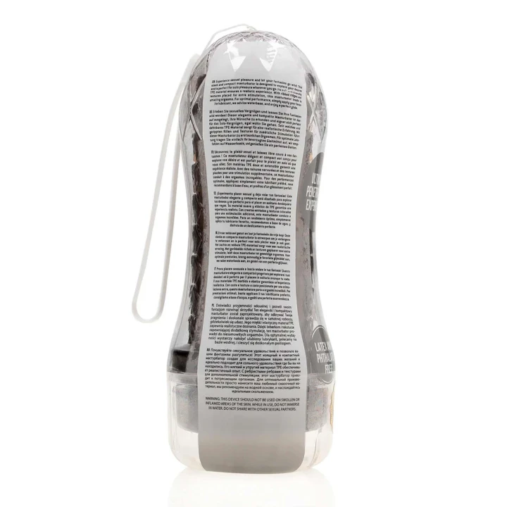 Masturbator - Easy Rider - TPE, 21 cm, tekstura stymulująca