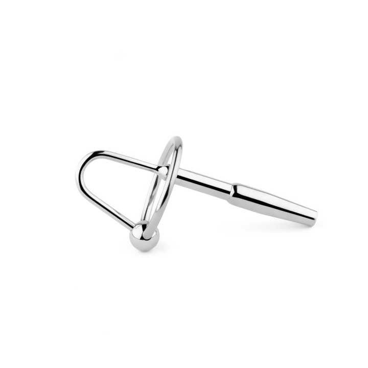 Plug cewkowy – seria Metal No.04, stal nierdzewna, kanał przez cały rdzeń, ø 0,5–0,8 cm