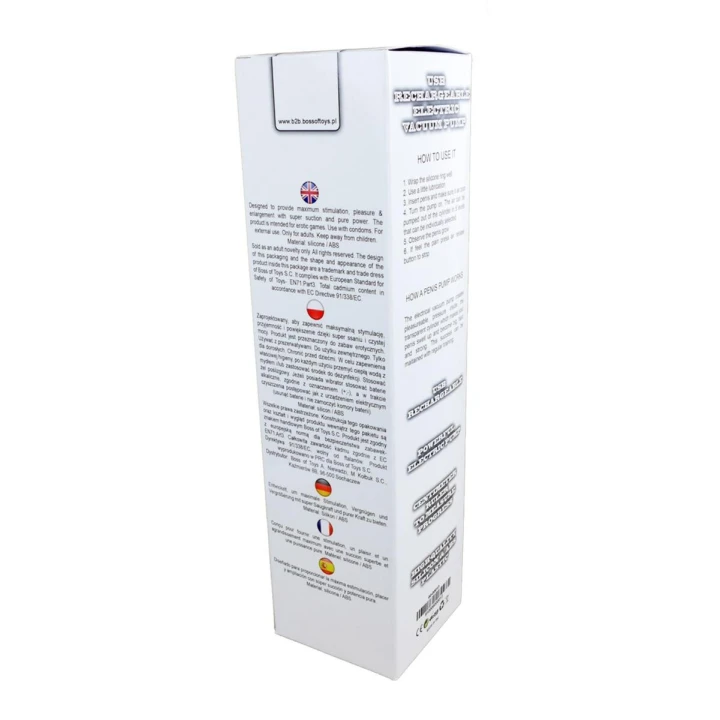 Pompka elektryczna Pompka-Powerpump z USB, regulacją ciśnienia i silikonowym cylindrem