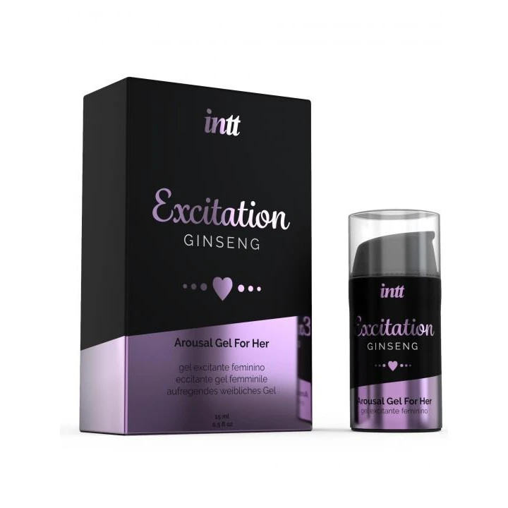 Żel pobudzający Excitation 15 ml – stymulacja libido, żeń-szeń, codzienne użycie