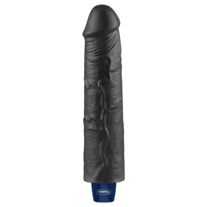 Dildo Lovetoy Real Softee 24cm, 10 trybów wibracji, wodoodporny TPE
