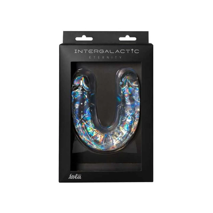 Dildo Eternity - przezroczysty, elastyczny, 29,5 cm, wykonany z TPR