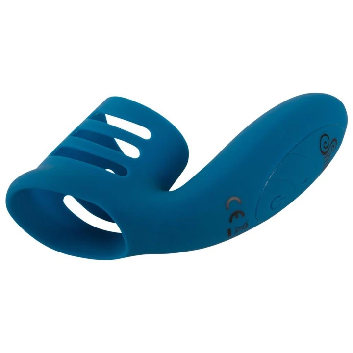 Pierścień wibrujący na penisa Sweet Smile, silikon, 7 trybów, elastyczny, 4,8 cm