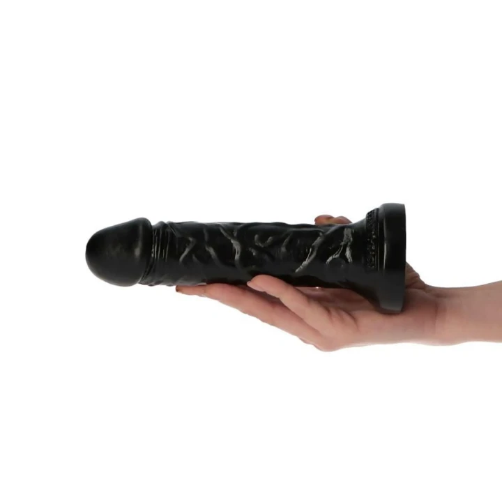Dildo Camillo Black - 16,5 cm, 4,5 cm, wodoodporny, przyssawka, dla Niej