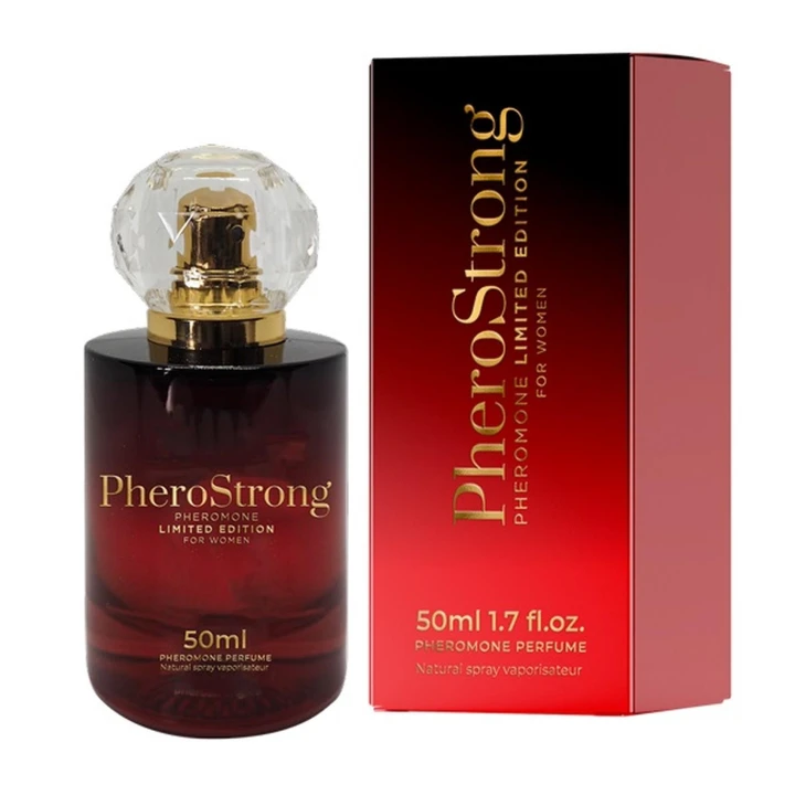 Perfumy z feromonami PheroStrong Limited Edition dla kobiet 50ml - Zmysłowe nuty, Elegancja, Wanilia