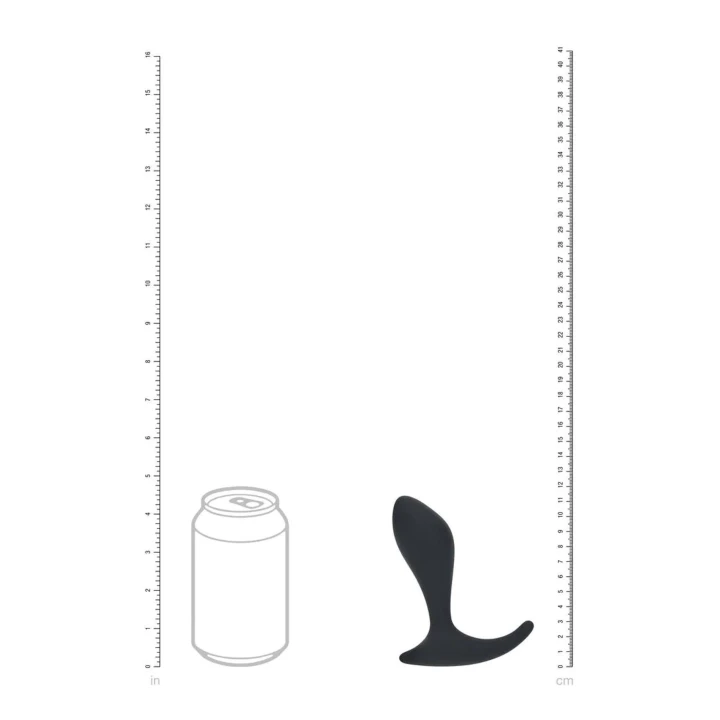 Stymulator prostaty LEVELZ - silikon, 3,7 cm szerokości, 11,8 cm długości