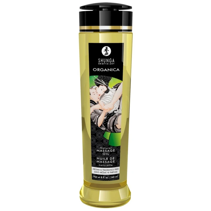 Olejek do masażu Organica - Bez zapachu, Jadalny, Ekologiczny 240ml