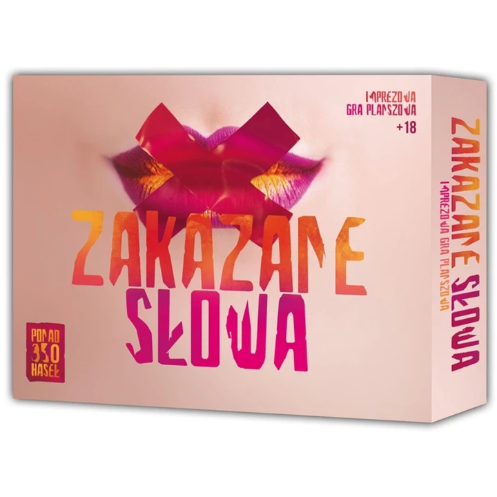 Gra towarzyska "Zakazane Słowa - Edycja Imprezowa" z 350 hasłami i czasomierzem