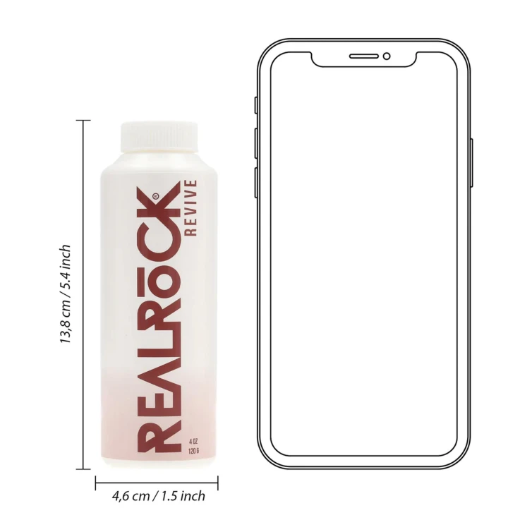 Puder do odnawiania TPE/TPR RealRock Revive - 120 g, długotrwała ochrona i konserwacja