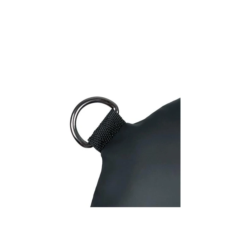 Temblak seksualny Kajdanki - Regulowane mankiety, skóra ekologiczna, poduszka podporowa