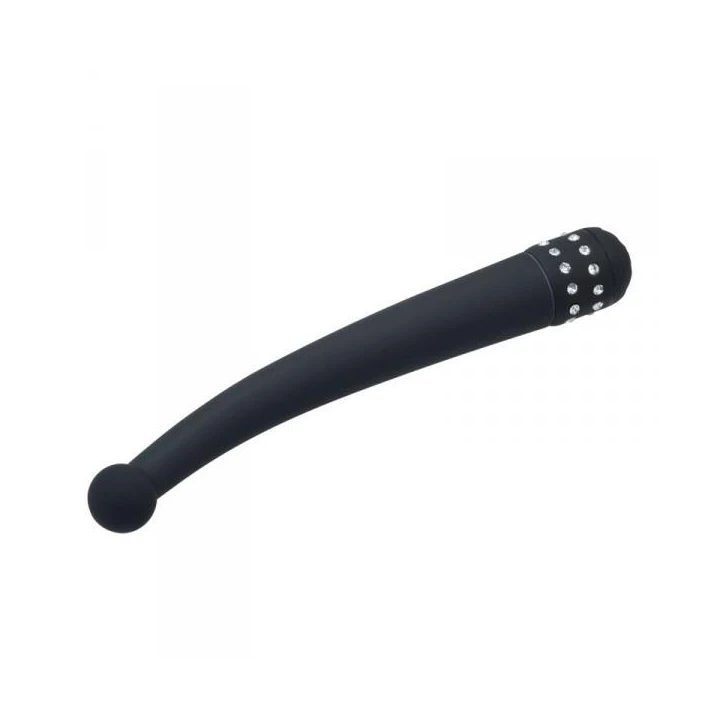 Masażer do ciała Timeless z diamentową ozdobą, 21.7 cm, wodoodporny, ABS