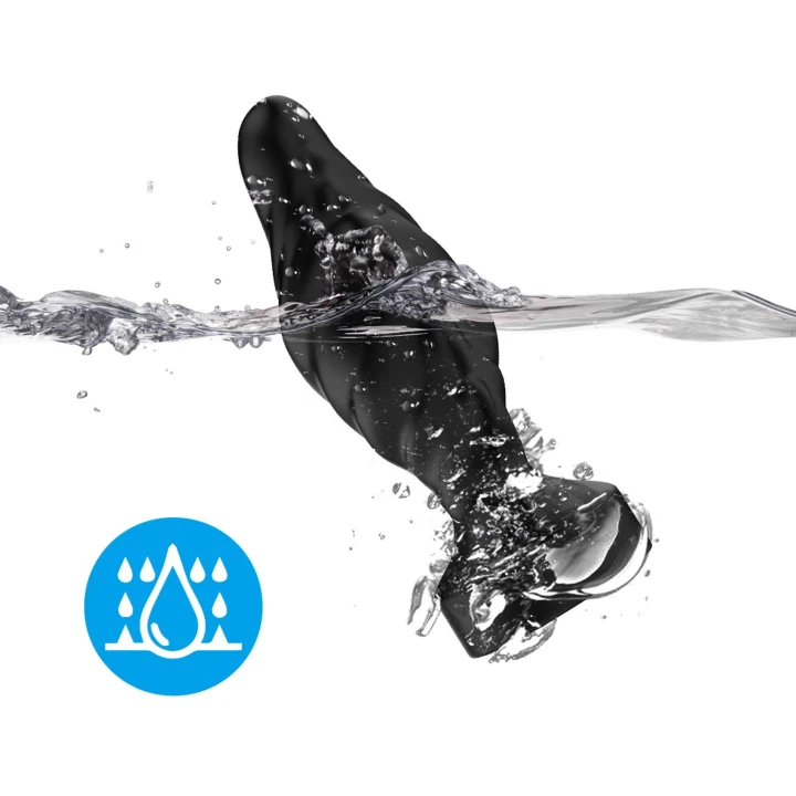 Korek analny Limonster, silikonowy, 9 trybów wibracji, wodoodporny, 10,2 cm