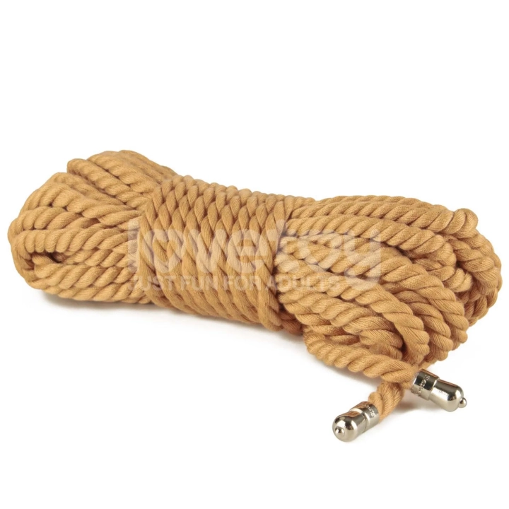 Sznur do bondage Rebellion Reign 10m, konopie i poliester, szerokość 6mm