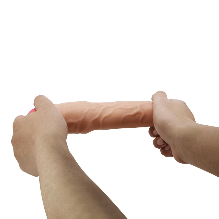 Nakładka na penisa PRETTY LOVE - Gerd, TPR, długość 3'' (76mm), zwiększona autentyczność