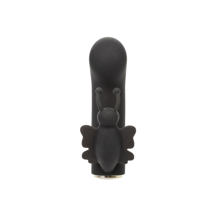 Masażer intymny Raven Butterfly, silikonowy, podwójna stymulacja, wodoodporny IPX7