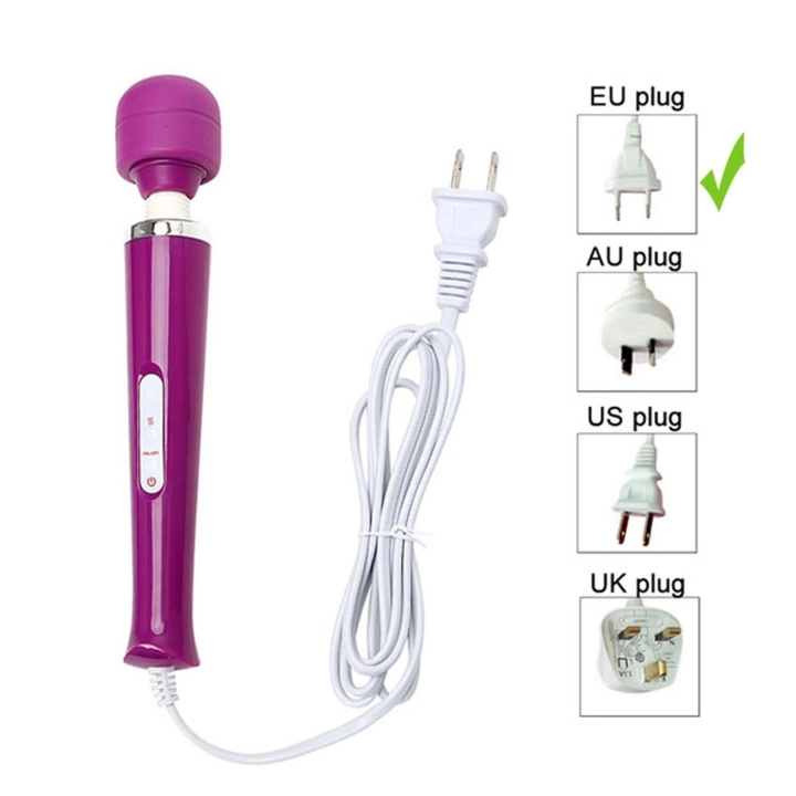 Masażer do ciała Stymulator Magic - 10 funkcji, głowica giętka, ergonomiczny uchwyt