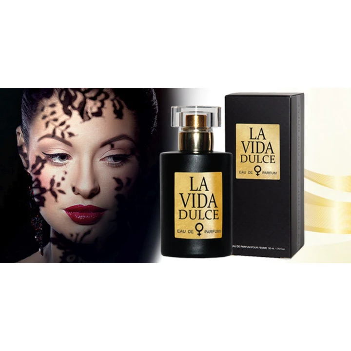 Perfumy dla kobiet La Vida Dulce 50 ml - Zmysłowy zapach, Bergamotka, Wanilia
