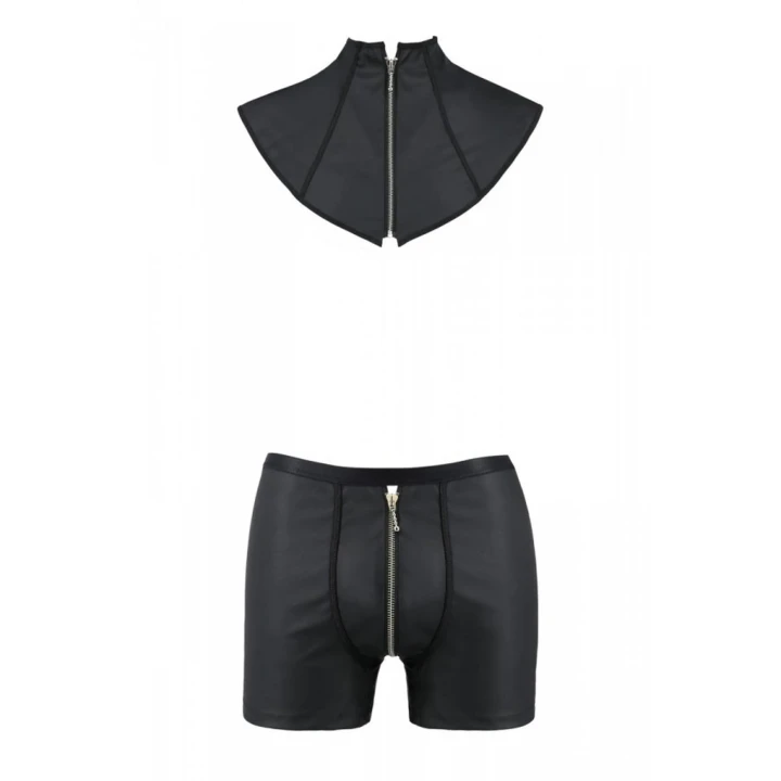 Szorty Antyalergiczne Edward L/XL - Oeko-Tex, Polska produkcja, z kołnierzem