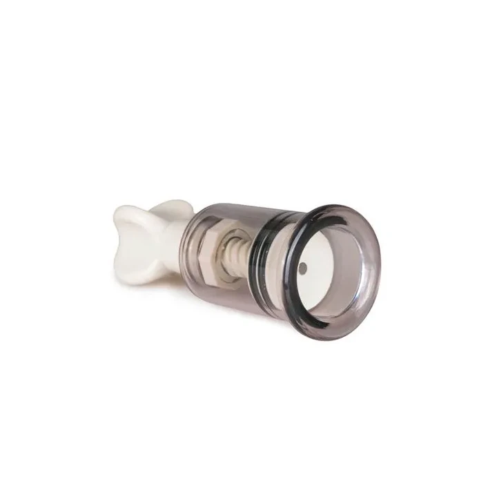 Pompka do sutków, przezroczysta, wodoodporna, średnica 2,80 cm, 2 szt.