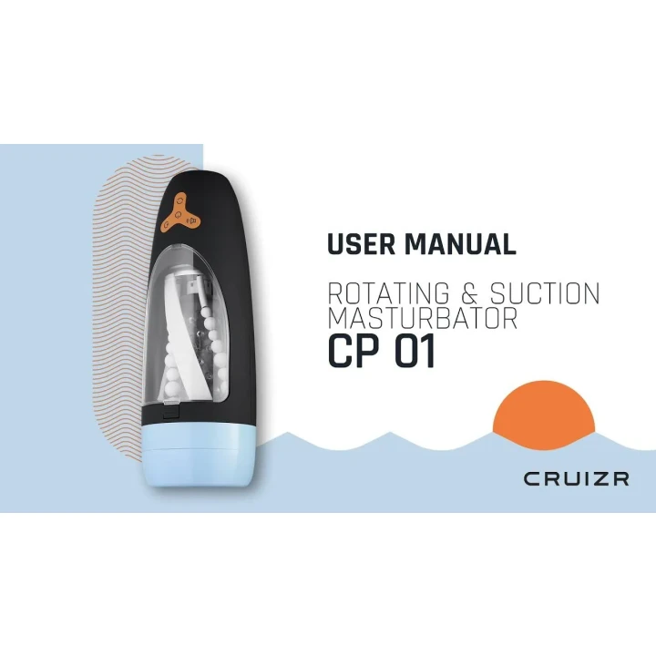 Masturbator automatyczny CRUIZR CP01, 10 trybów, ogrzewanie, silikonowy rękaw